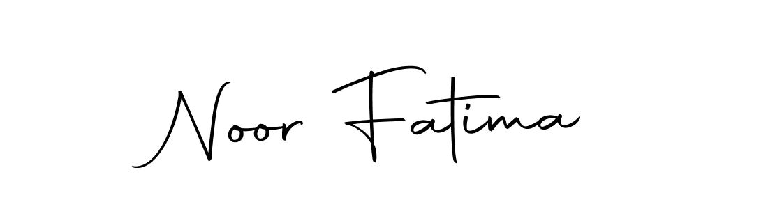 Make a beautiful signature design for name Noor Fatima. With this signature (Autography-DOLnW) style, you can create a handwritten signature for free. Noor Fatima signature style 10 images and pictures png