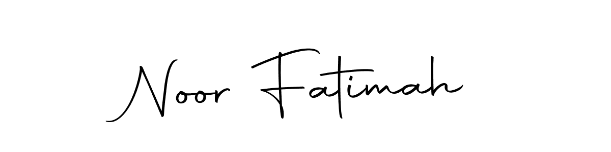 Use a signature maker to create a handwritten signature online. With this signature software, you can design (Autography-DOLnW) your own signature for name Noor Fatimah. Noor Fatimah signature style 10 images and pictures png