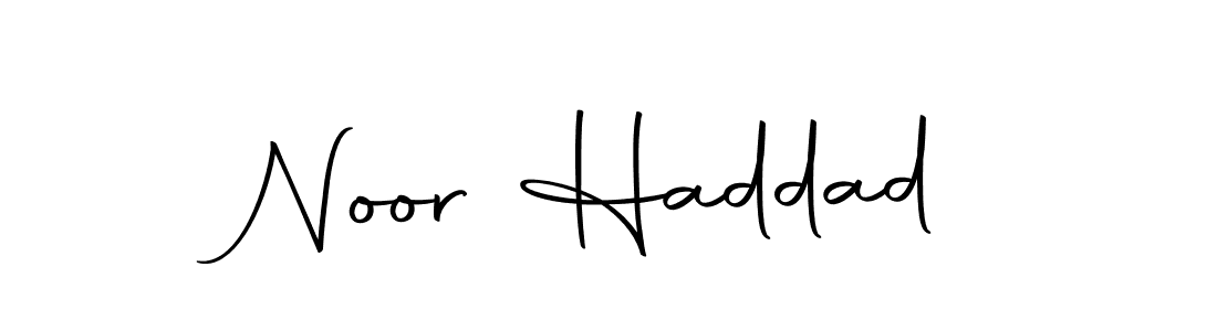 Similarly Autography-DOLnW is the best handwritten signature design. Signature creator online .You can use it as an online autograph creator for name Noor Haddad. Noor Haddad signature style 10 images and pictures png