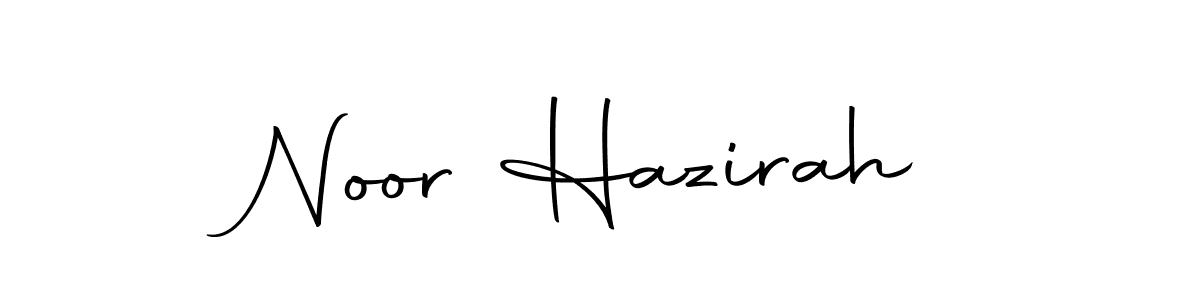 Make a beautiful signature design for name Noor Hazirah. Use this online signature maker to create a handwritten signature for free. Noor Hazirah signature style 10 images and pictures png