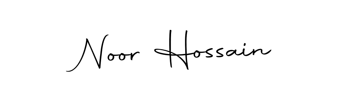 Create a beautiful signature design for name Noor Hossain. With this signature (Autography-DOLnW) fonts, you can make a handwritten signature for free. Noor Hossain signature style 10 images and pictures png