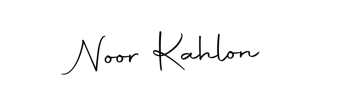 Similarly Autography-DOLnW is the best handwritten signature design. Signature creator online .You can use it as an online autograph creator for name Noor Kahlon. Noor Kahlon signature style 10 images and pictures png