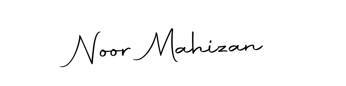 How to make Noor Mahizan signature? Autography-DOLnW is a professional autograph style. Create handwritten signature for Noor Mahizan name. Noor Mahizan signature style 10 images and pictures png