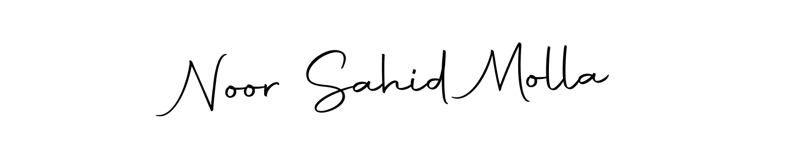 Make a beautiful signature design for name Noor Sahid Molla. Use this online signature maker to create a handwritten signature for free. Noor Sahid Molla signature style 10 images and pictures png