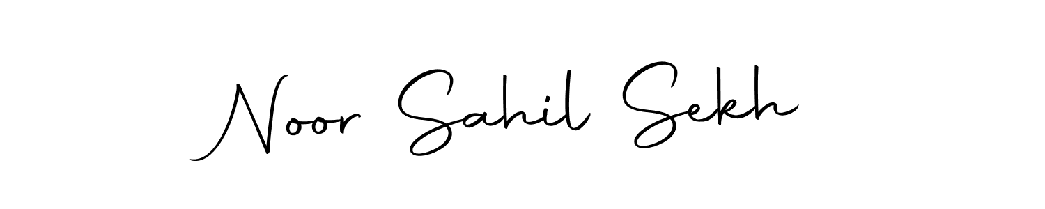 It looks lik you need a new signature style for name Noor Sahil Sekh. Design unique handwritten (Autography-DOLnW) signature with our free signature maker in just a few clicks. Noor Sahil Sekh signature style 10 images and pictures png