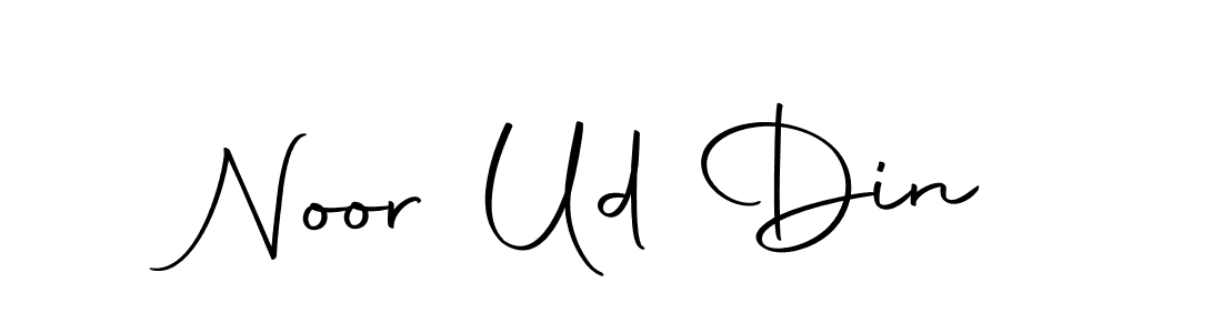 Also we have Noor Ud Din name is the best signature style. Create professional handwritten signature collection using Autography-DOLnW autograph style. Noor Ud Din signature style 10 images and pictures png