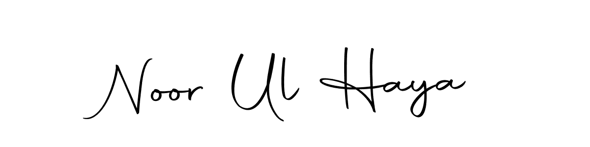 The best way (Autography-DOLnW) to make a short signature is to pick only two or three words in your name. The name Noor Ul Haya include a total of six letters. For converting this name. Noor Ul Haya signature style 10 images and pictures png
