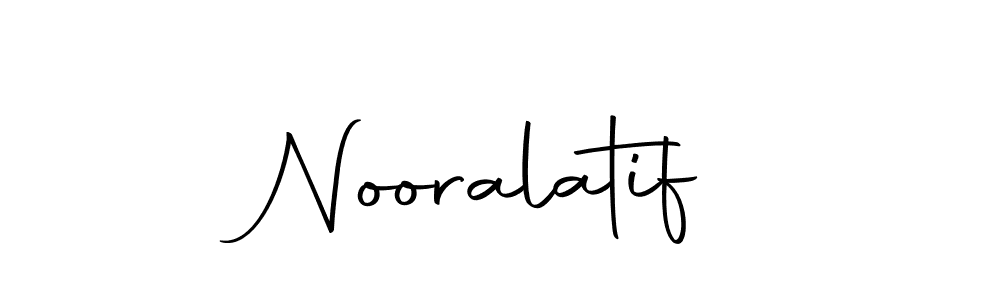 Here are the top 10 professional signature styles for the name Nooralatif. These are the best autograph styles you can use for your name. Nooralatif signature style 10 images and pictures png