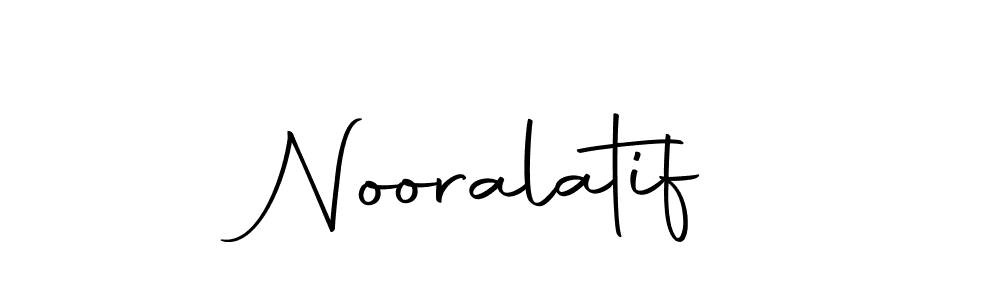 It looks lik you need a new signature style for name Nooralatif. Design unique handwritten (Autography-DOLnW) signature with our free signature maker in just a few clicks. Nooralatif signature style 10 images and pictures png