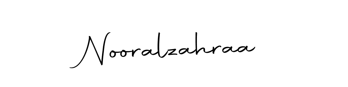 Make a beautiful signature design for name Nooralzahraa. Use this online signature maker to create a handwritten signature for free. Nooralzahraa signature style 10 images and pictures png