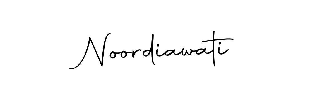You should practise on your own different ways (Autography-DOLnW) to write your name (Noordiawati) in signature. don't let someone else do it for you. Noordiawati signature style 10 images and pictures png