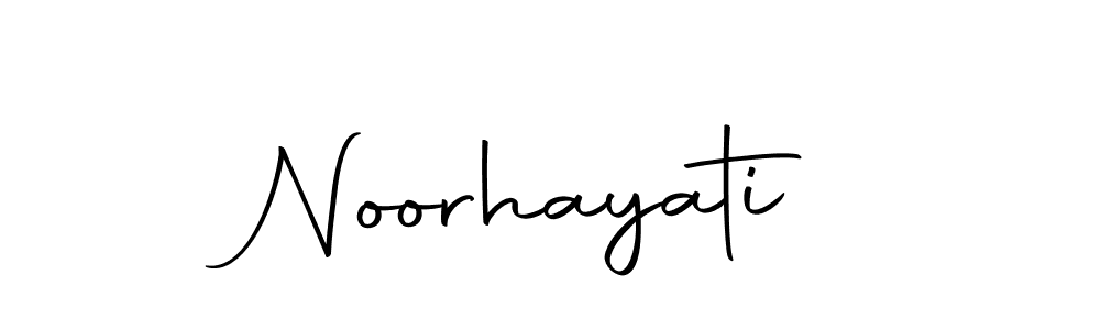 You can use this online signature creator to create a handwritten signature for the name Noorhayati. This is the best online autograph maker. Noorhayati signature style 10 images and pictures png