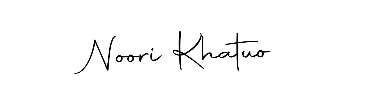 Also we have Noori Khatuo name is the best signature style. Create professional handwritten signature collection using Autography-DOLnW autograph style. Noori Khatuo signature style 10 images and pictures png