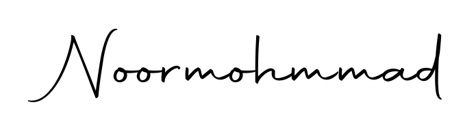 Designed for modern professionals: Noormohmmad name signature crafted with Autography-DOLnW script. Ready for digital PDF workflows. Noormohmmad signature style 10 images and pictures png