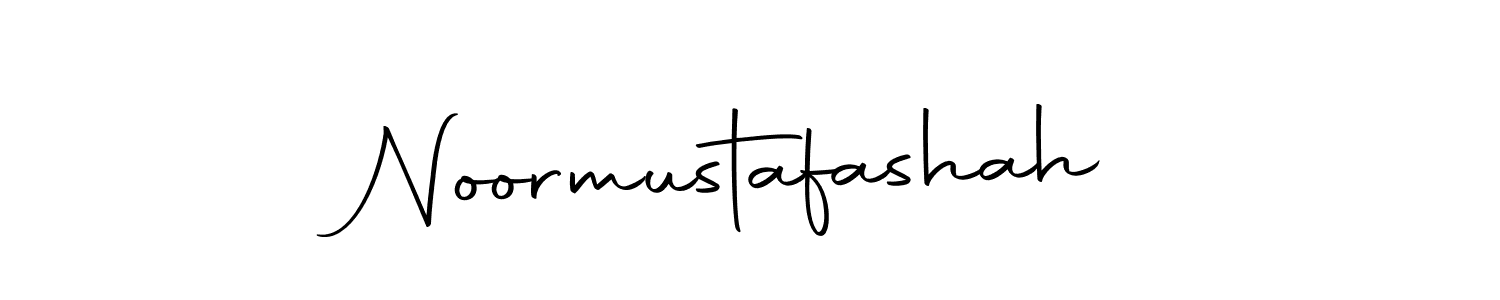 Create a beautiful signature design for name Noormustafashah. With this signature (Autography-DOLnW) fonts, you can make a handwritten signature for free. Noormustafashah signature style 10 images and pictures png