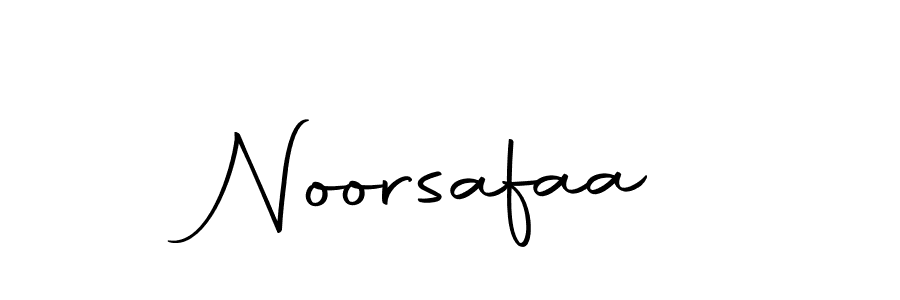 How to make Noorsafaa signature? Autography-DOLnW is a professional autograph style. Create handwritten signature for Noorsafaa name. Noorsafaa signature style 10 images and pictures png