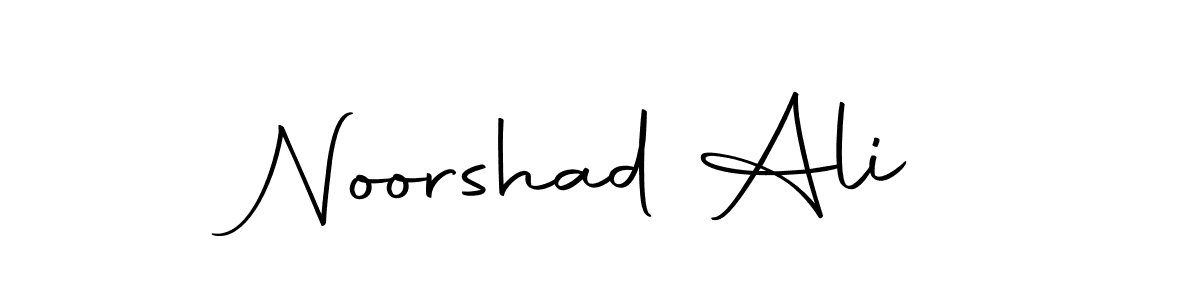 Design your own signature with our free online signature maker. With this signature software, you can create a handwritten (Autography-DOLnW) signature for name Noorshad Ali. Noorshad Ali signature style 10 images and pictures png