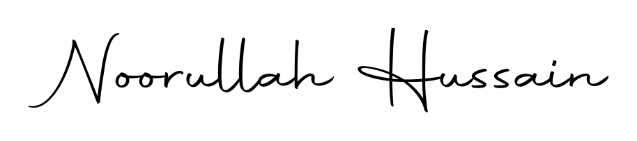 Turn your name Noorullah Hussain into a signature brand with Autography-DOLnW styling. Download in standard PNG or transparent format anytime. Noorullah Hussain signature style 10 images and pictures png