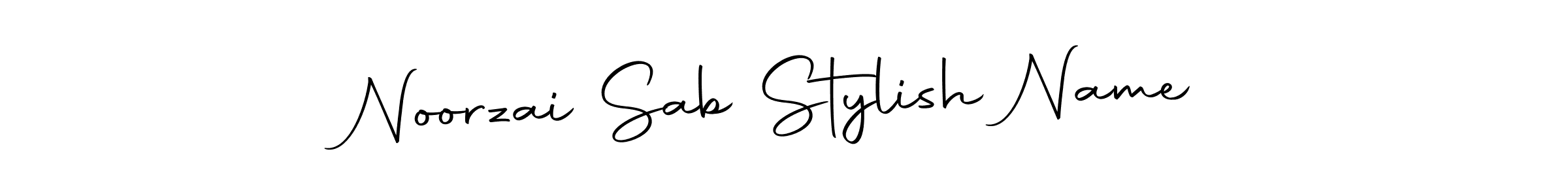 Also You can easily find your signature by using the search form. We will create Noorzai Sab Stylish Name name handwritten signature images for you free of cost using Autography-DOLnW sign style. Noorzai Sab Stylish Name signature style 10 images and pictures png