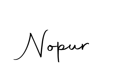 Create a beautiful signature design for name Nopur. With this signature (Autography-DOLnW) fonts, you can make a handwritten signature for free. Nopur signature style 10 images and pictures png