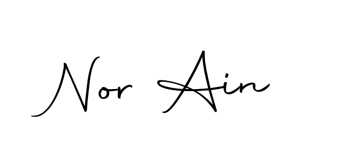 Here are the top 10 professional signature styles for the name Nor Ain. These are the best autograph styles you can use for your name. Nor Ain signature style 10 images and pictures png