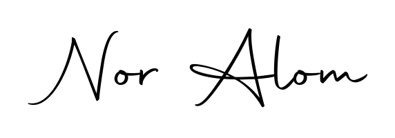 The Autography-DOLnW lettering style adds unique flourish to name Nor Alom. Stand out with a custom digital autograph made in seconds. Nor Alom signature style 10 images and pictures png