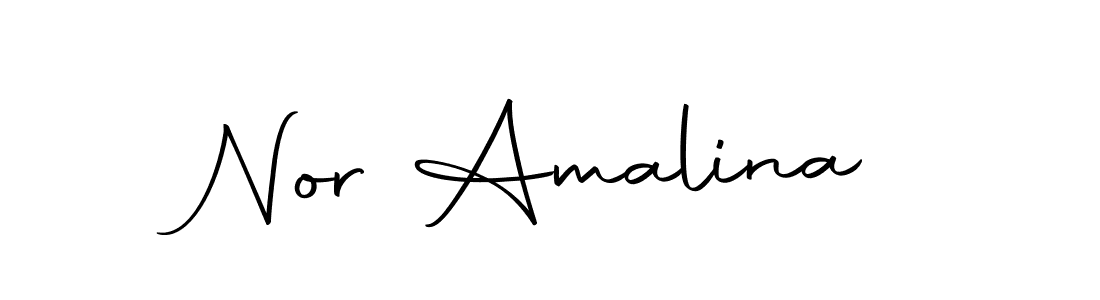 How to make Nor Amalina signature? Autography-DOLnW is a professional autograph style. Create handwritten signature for Nor Amalina name. Nor Amalina signature style 10 images and pictures png