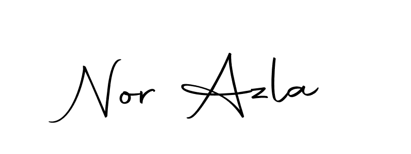 if you are searching for the best signature style for your name Nor Azla. so please give up your signature search. here we have designed multiple signature styles  using Autography-DOLnW. Nor Azla signature style 10 images and pictures png