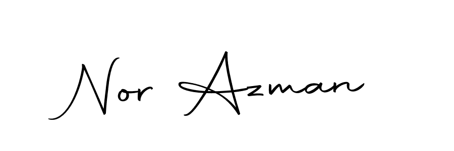 Also we have Nor Azman name is the best signature style. Create professional handwritten signature collection using Autography-DOLnW autograph style. Nor Azman signature style 10 images and pictures png