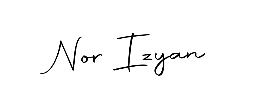 Best and Professional Signature Style for Nor Izyan. Autography-DOLnW Best Signature Style Collection. Nor Izyan signature style 10 images and pictures png