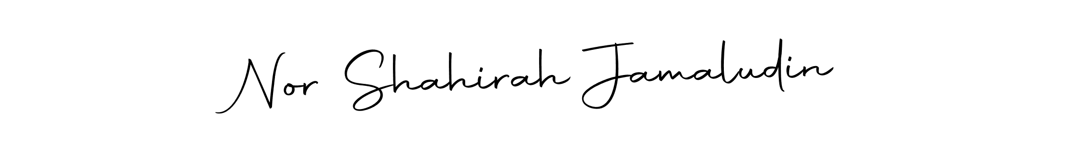 if you are searching for the best signature style for your name Nor Shahirah Jamaludin. so please give up your signature search. here we have designed multiple signature styles  using Autography-DOLnW. Nor Shahirah Jamaludin signature style 10 images and pictures png