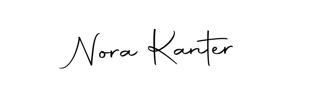 Design your own signature with our free online signature maker. With this signature software, you can create a handwritten (Autography-DOLnW) signature for name Nora Kanter. Nora Kanter signature style 10 images and pictures png