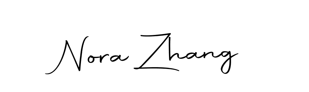 Nora Zhang stylish signature style. Best Handwritten Sign (Autography-DOLnW) for my name. Handwritten Signature Collection Ideas for my name Nora Zhang. Nora Zhang signature style 10 images and pictures png