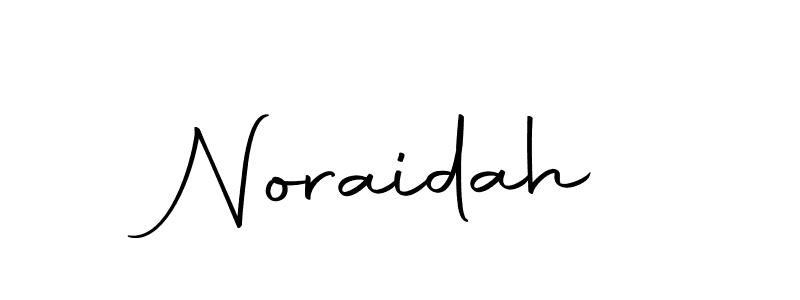 You should practise on your own different ways (Autography-DOLnW) to write your name (Noraidah) in signature. don't let someone else do it for you. Noraidah signature style 10 images and pictures png