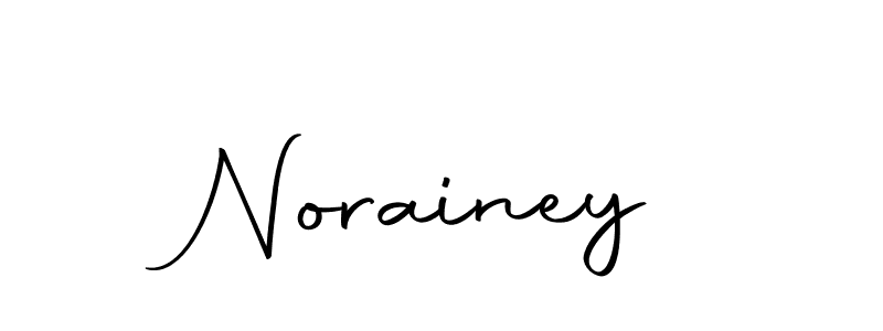 Create a beautiful signature design for name Norainey. With this signature (Autography-DOLnW) fonts, you can make a handwritten signature for free. Norainey signature style 10 images and pictures png