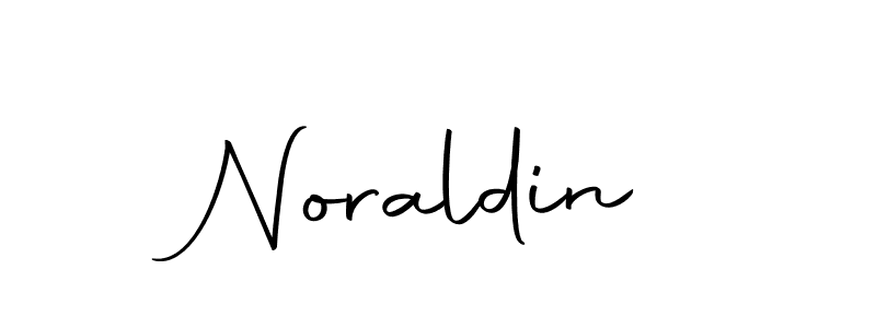 Make a beautiful signature design for name Noraldin. With this signature (Autography-DOLnW) style, you can create a handwritten signature for free. Noraldin signature style 10 images and pictures png