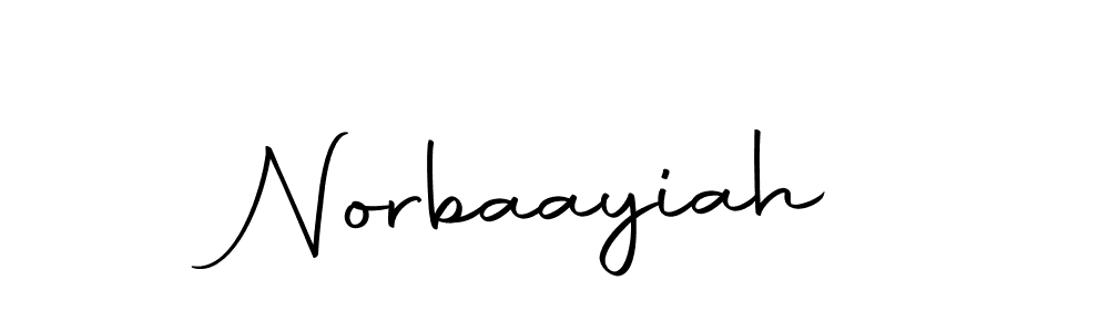 if you are searching for the best signature style for your name Norbaayiah. so please give up your signature search. here we have designed multiple signature styles  using Autography-DOLnW. Norbaayiah signature style 10 images and pictures png