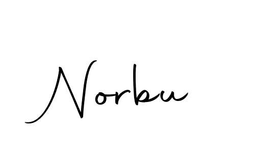 How to make Norbu name signature. Use Autography-DOLnW style for creating short signs online. This is the latest handwritten sign. Norbu signature style 10 images and pictures png