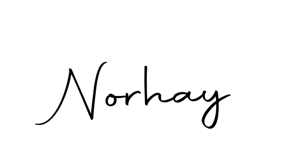 Norhay stylish signature style. Best Handwritten Sign (Autography-DOLnW) for my name. Handwritten Signature Collection Ideas for my name Norhay. Norhay signature style 10 images and pictures png