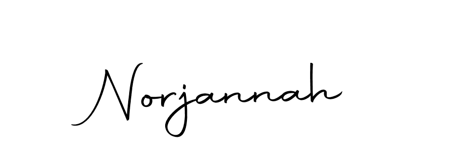 if you are searching for the best signature style for your name Norjannah. so please give up your signature search. here we have designed multiple signature styles  using Autography-DOLnW. Norjannah signature style 10 images and pictures png