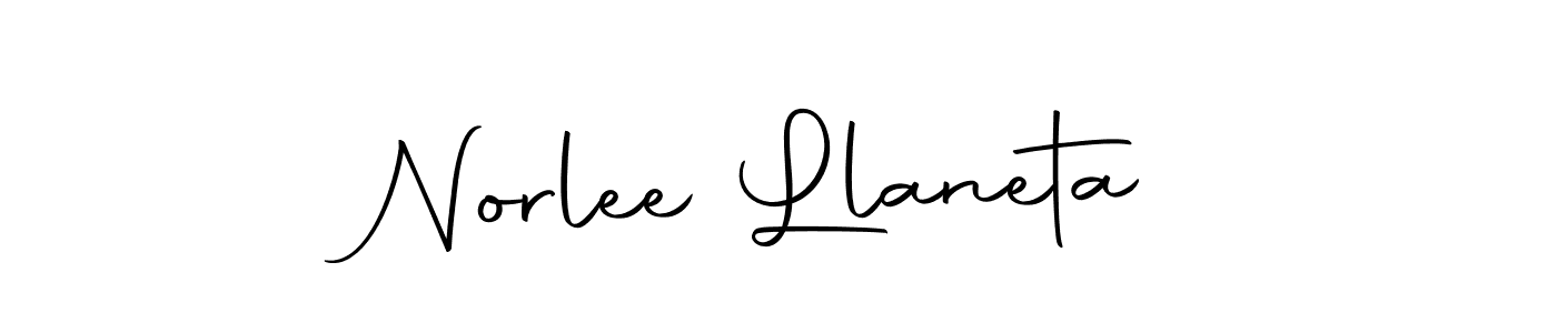 Make a beautiful signature design for name Norlee Llaneta. Use this online signature maker to create a handwritten signature for free. Norlee Llaneta signature style 10 images and pictures png