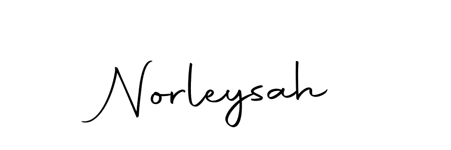 Make a beautiful signature design for name Norleysah. Use this online signature maker to create a handwritten signature for free. Norleysah signature style 10 images and pictures png