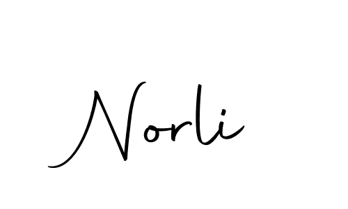 Make a beautiful signature design for name Norli. With this signature (Autography-DOLnW) style, you can create a handwritten signature for free. Norli signature style 10 images and pictures png