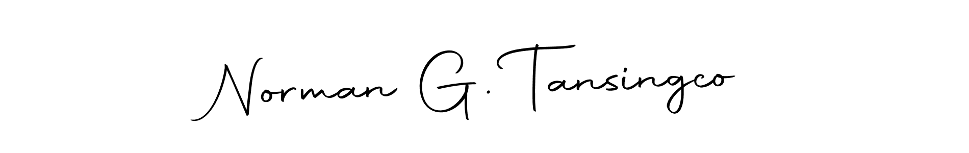 How to make Norman G. Tansingco signature? Autography-DOLnW is a professional autograph style. Create handwritten signature for Norman G. Tansingco name. Norman G. Tansingco signature style 10 images and pictures png