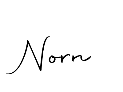 Design your own signature with our free online signature maker. With this signature software, you can create a handwritten (Autography-DOLnW) signature for name Norn. Norn signature style 10 images and pictures png