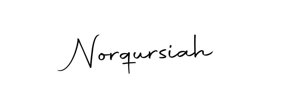 You should practise on your own different ways (Autography-DOLnW) to write your name (Norqursiah) in signature. don't let someone else do it for you. Norqursiah signature style 10 images and pictures png