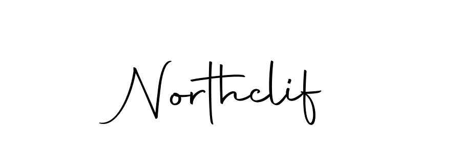 Create a beautiful signature design for name Northclif. With this signature (Autography-DOLnW) fonts, you can make a handwritten signature for free. Northclif signature style 10 images and pictures png