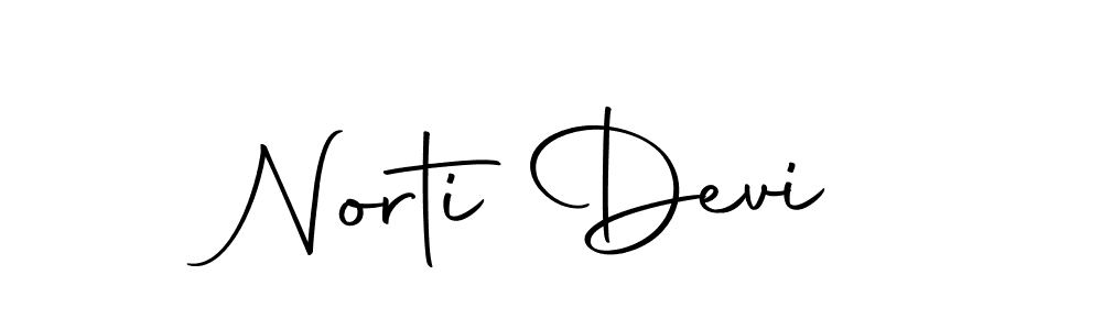 Use a signature maker to create a handwritten signature online. With this signature software, you can design (Autography-DOLnW) your own signature for name Norti Devi. Norti Devi signature style 10 images and pictures png