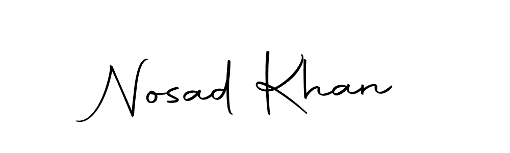 Also we have Nosad Khan name is the best signature style. Create professional handwritten signature collection using Autography-DOLnW autograph style. Nosad Khan signature style 10 images and pictures png