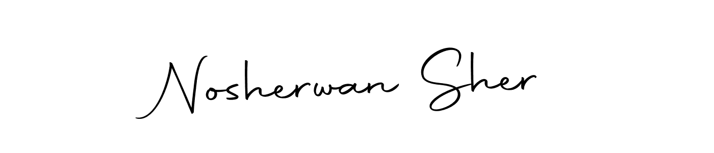 Make a beautiful signature design for name Nosherwan Sher. Use this online signature maker to create a handwritten signature for free. Nosherwan Sher signature style 10 images and pictures png